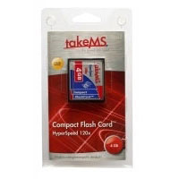 4GB takeMS HyperSpeed CF card (120x) (MS4096CFLAY010R) 4GB takeMS HyperSpeed CF card (120x) (MS4096CFLAY010R)